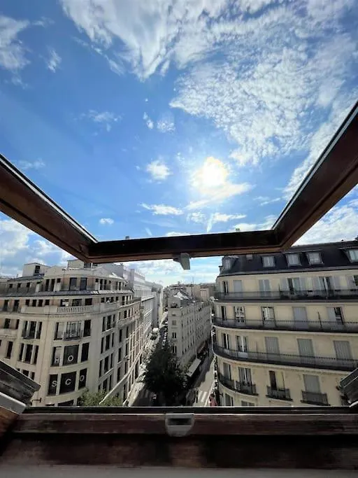 Le Boheme - Centre De Paris - Belle Vue - Wifi Lägenhet