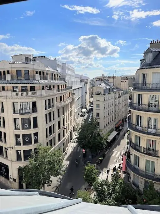 Le Boheme - Centre De Paris - Belle Vue - Wifi Lägenhet Frankrike