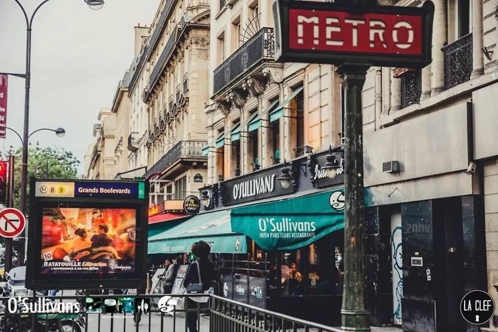 Le Boheme - Centre De Paris - Belle Vue - Wifi Lägenhet